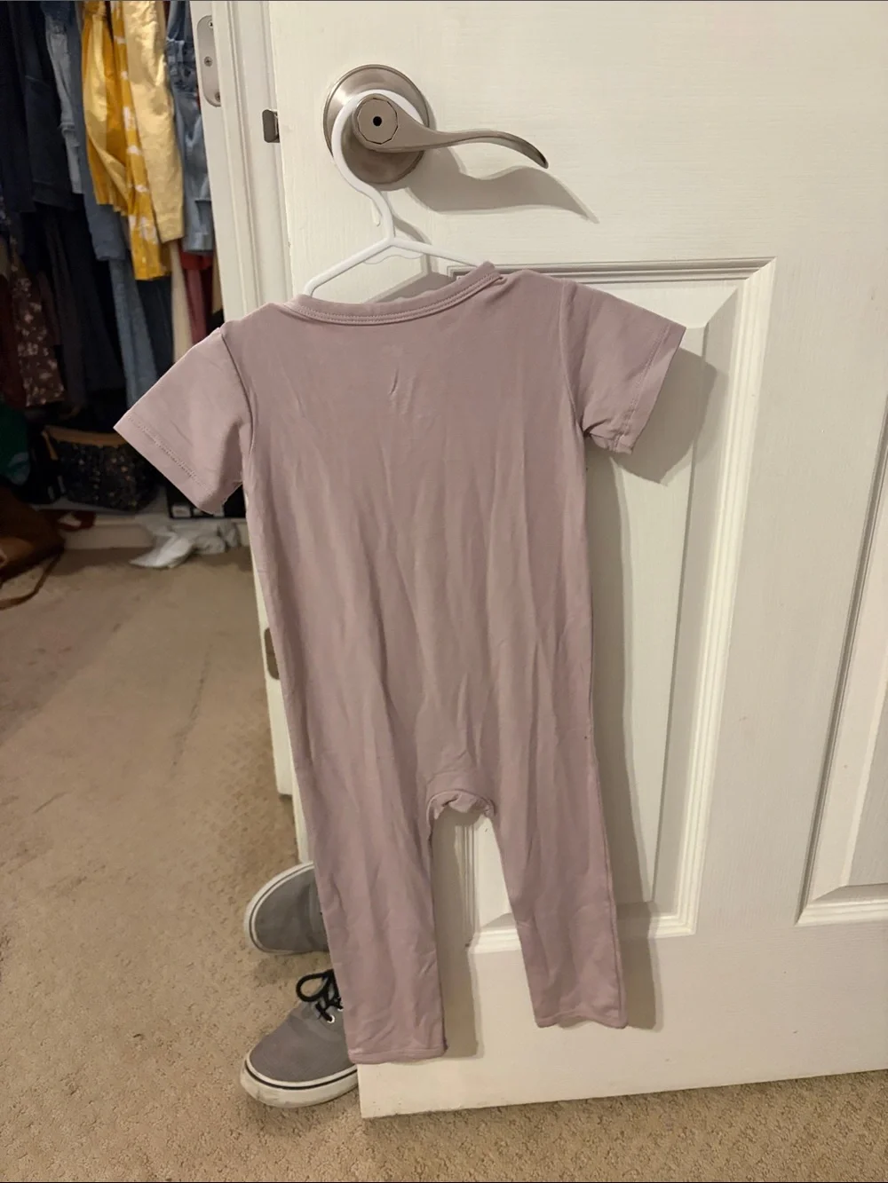Kyte Baby Short-Sleeve Henley Romper